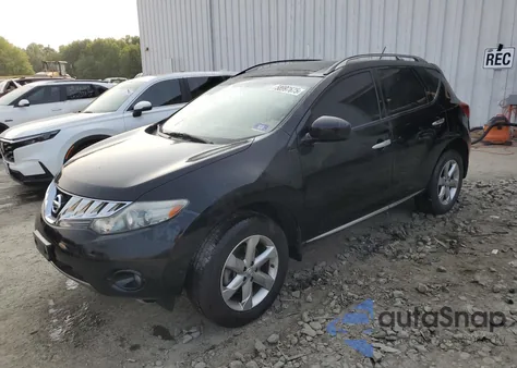 2009 Nissan Murano S z USA, uszkodzony, nr VIN JN8AZ18W99W204237
